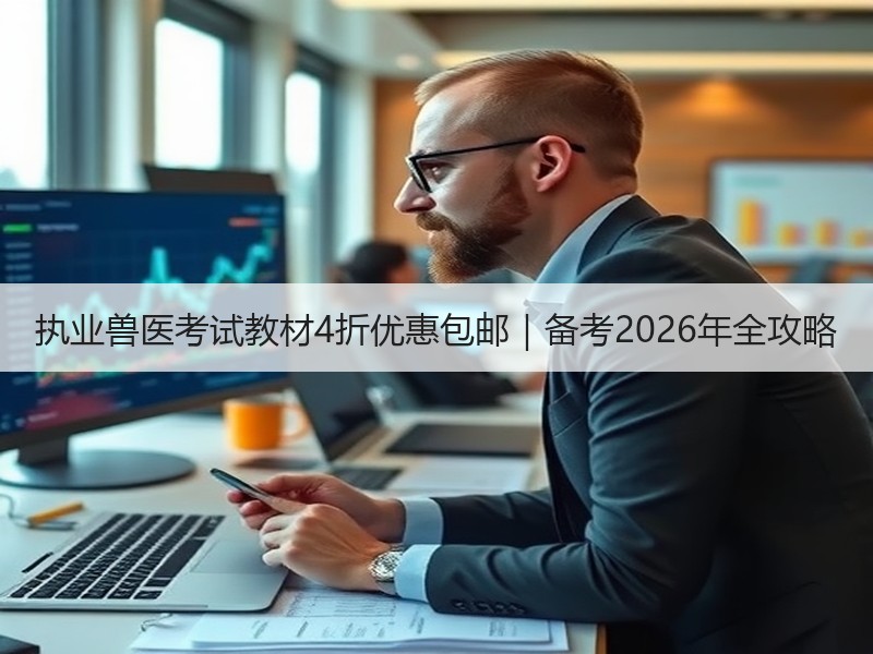 执业兽医考试教材4折优惠包邮｜备考2026年全攻略
