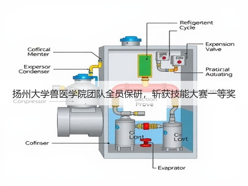 扬州大学兽医学院团队全员保研，斩获技能大赛一等奖