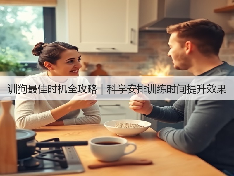 训狗最佳时机全攻略｜科学安排训练时间提升效果