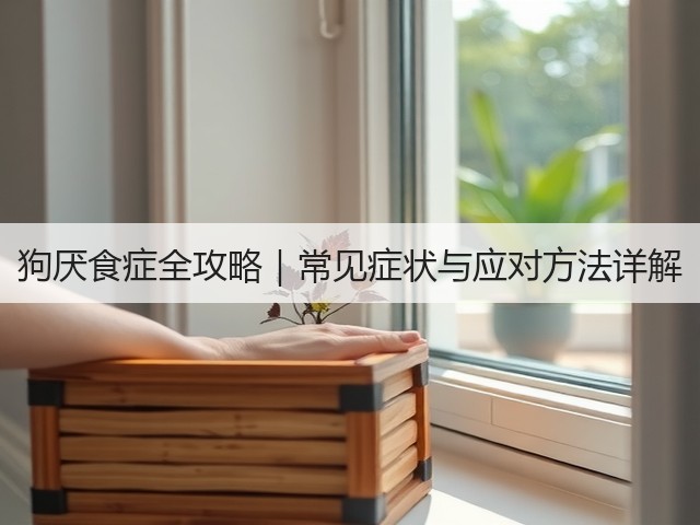 狗厌食症全攻略｜常见症状与应对方法详解(图3)