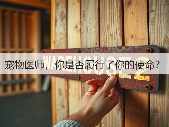 宠物医师,你是否履行了你的使命?(图2) 宠物医师,你是否履行了你的使命?(图2)