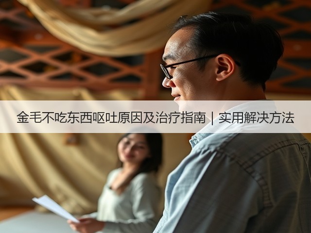 金毛不吃东西呕吐原因及治疗指南|实用解决方法(图2) 金毛不吃东西呕吐原因及治疗指南|实用解决方法(图2)