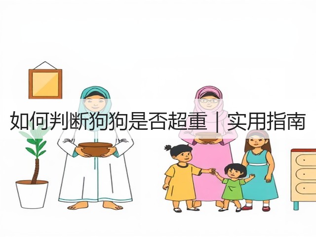 如何判断狗狗是否超重｜实用指南(图1)