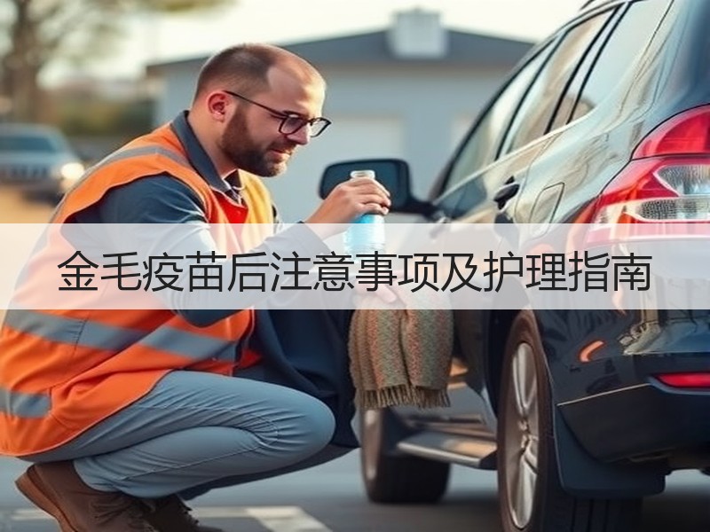 金毛疫苗后注意事项及护理指南