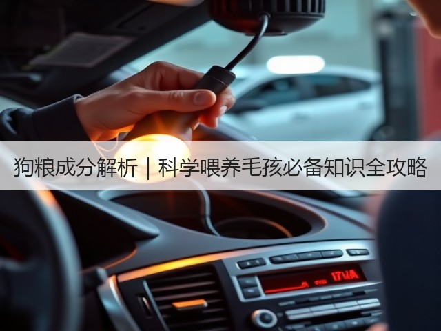 狗粮成分解析｜科学喂养毛孩必备知识全攻略(图1)