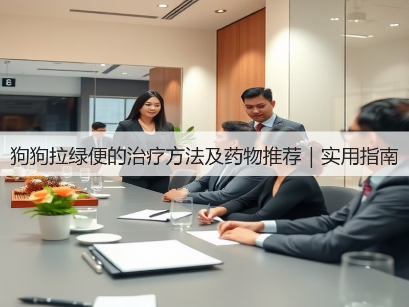 狗狗拉绿便的治疗方法及药物推荐｜实用指南