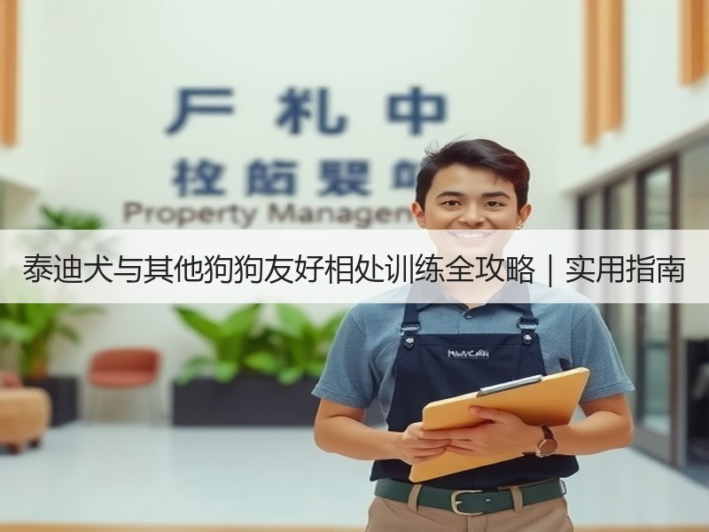 泰迪犬与其他狗狗友好相处训练全攻略｜实用指南