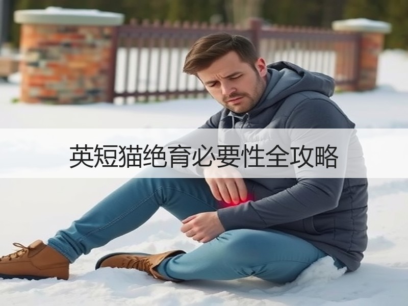 英短猫绝育必要性全攻略