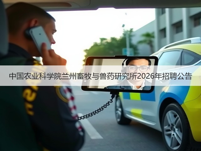 中国农业科学院兰州畜牧与兽药研究所2026年招聘公告(图2) 中国农业科学院兰州畜牧与兽药研究所2026年招聘公告(图2)