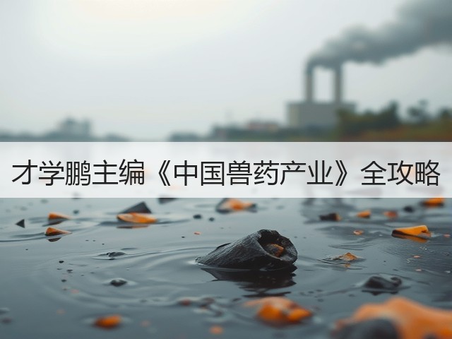 才学鹏主编《中国兽药产业》全攻略(图3) 才学鹏主编《中国兽药产业》全攻略(图3)