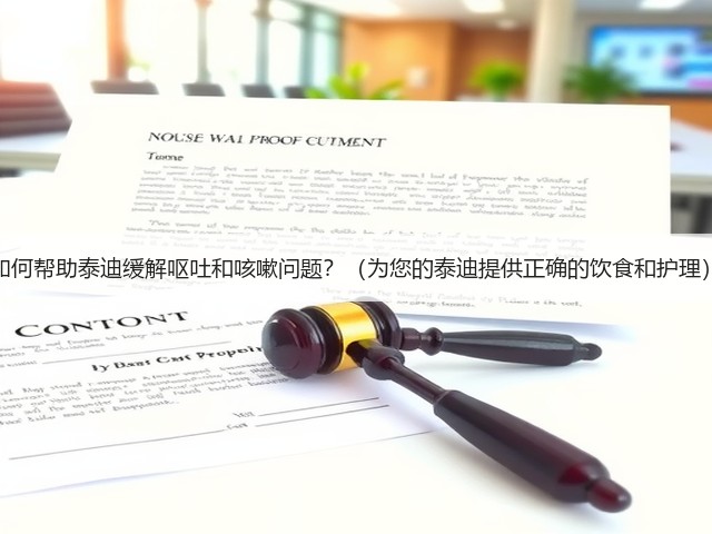 如何帮助泰迪缓解呕吐和咳嗽问题?(为您的泰迪提供正确的饮食和护理)(图1) 如何帮助泰迪缓解呕吐和咳嗽问题?(为您的泰迪提供正确的饮食和护理)(图1)