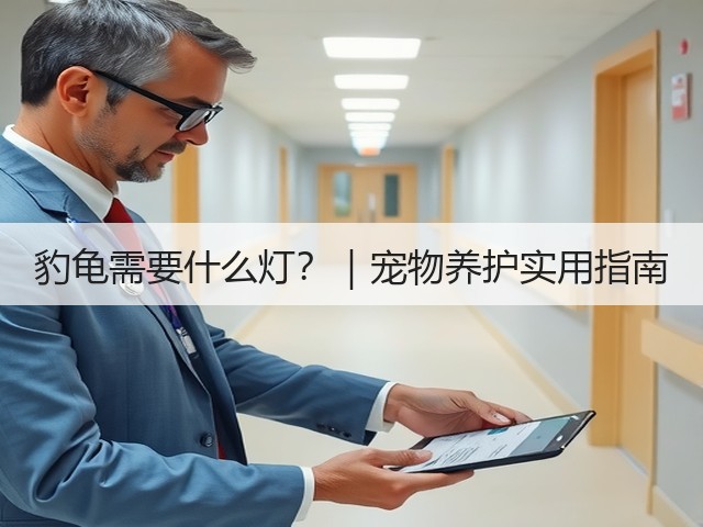 豹龟需要什么灯？｜宠物养护实用指南(图2)