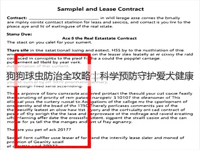 狗狗球虫防治全攻略|科学预防守护爱犬健康(图3) 狗狗球虫防治全攻略|科学预防守护爱犬健康(图3)