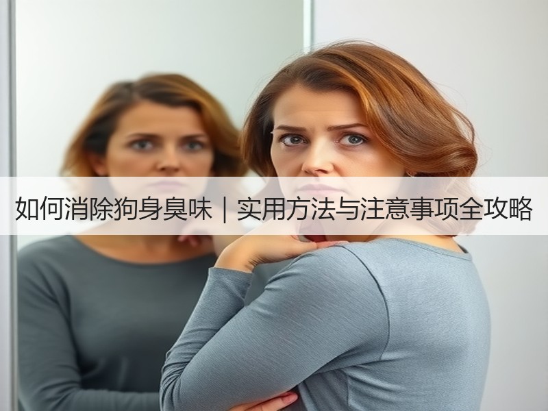 如何消除狗身臭味｜实用方法与注意事项全攻略