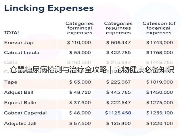 仓鼠糖尿病检测与治疗全攻略|宠物健康必备知识(图2) 仓鼠糖尿病检测与治疗全攻略|宠物健康必备知识(图2)