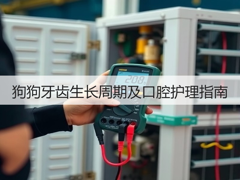 狗狗牙齿生长周期及口腔护理指南