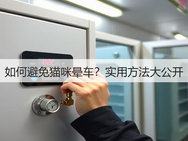 如何避免猫咪晕车?实用方法大公开(图1) 如何避免猫咪晕车?实用方法大公开(图1)
