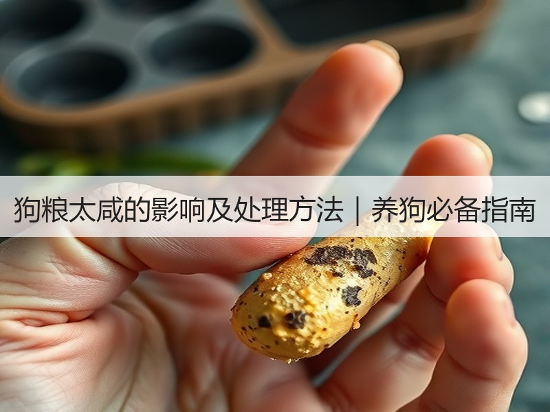 狗粮太咸的影响及处理方法｜养狗必备指南
