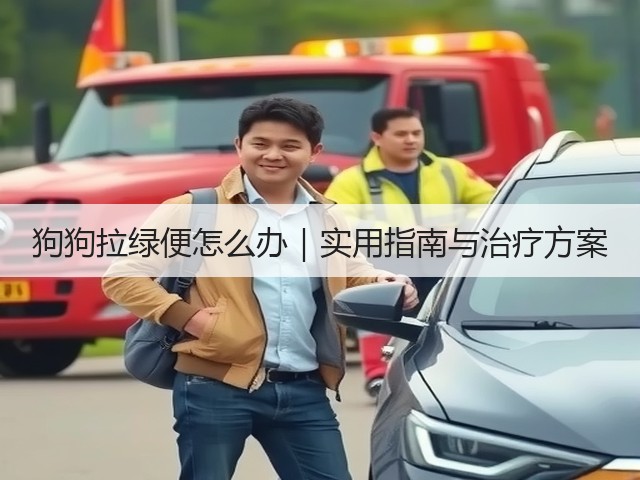 狗狗拉绿便怎么办|实用指南与治疗方案(图2) 狗狗拉绿便怎么办|实用指南与治疗方案(图2)