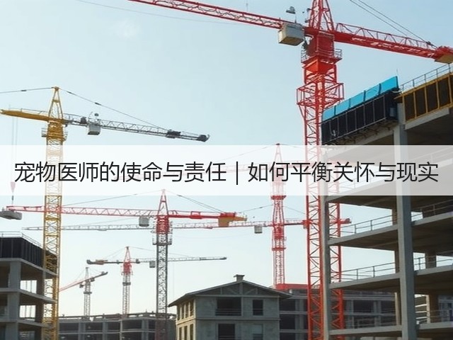 宠物医师的使命与责任|如何平衡关怀与现实(图2) 宠物医师的使命与责任|如何平衡关怀与现实(图2)