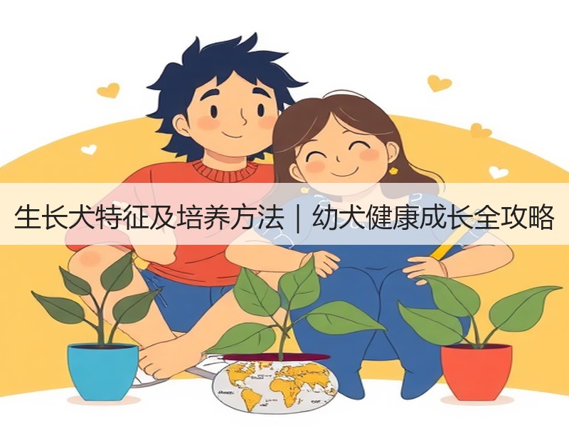 生长犬特征及培养方法｜幼犬健康成长全攻略