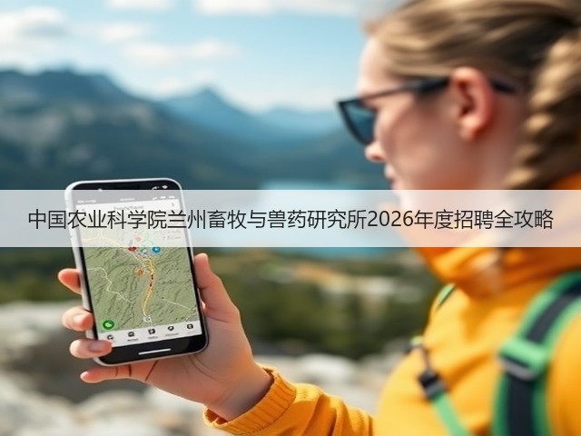 中国农业科学院兰州畜牧与兽药研究所2026年度招聘全攻略(图3)