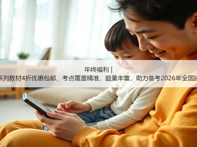年终福利 | 执业兽医资格考试系列教材4折优惠包邮,考点覆盖精准,题量丰富,助力备考2026年全国执业兽医资格考试!(图1) 年终福利 | 执业兽医资格考试系列教材4折优惠包邮,考点覆盖精准,题量丰富,助力备考2026年全国执业兽医资格考试!(图1)