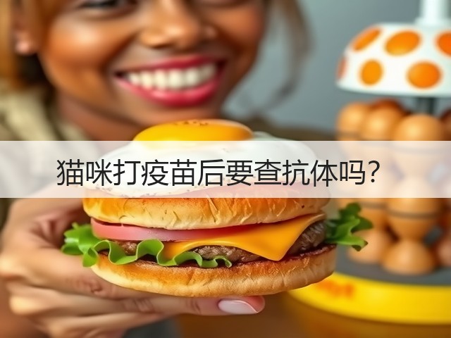 猫咪打疫苗后要查抗体吗?(图1) 猫咪打疫苗后要查抗体吗?(图1)