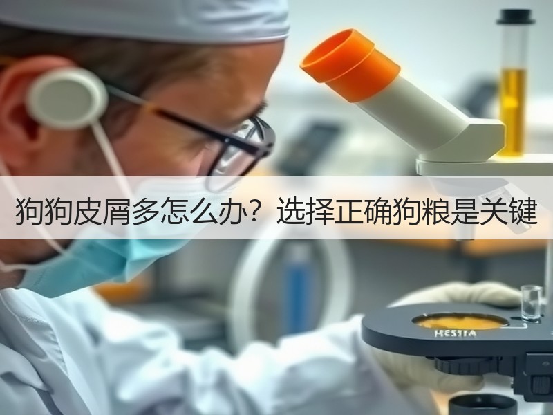 狗狗皮屑多怎么办？选择正确狗粮是关键