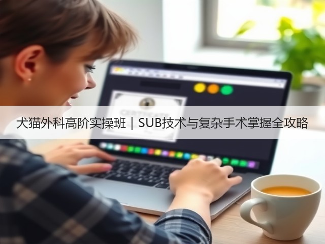 犬猫外科高阶实操班|SUB技术与复杂手术掌握全攻略(图2) 犬猫外科高阶实操班|SUB技术与复杂手术掌握全攻略(图2)