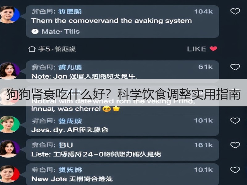 狗狗肾衰吃什么好？科学饮食调整实用指南