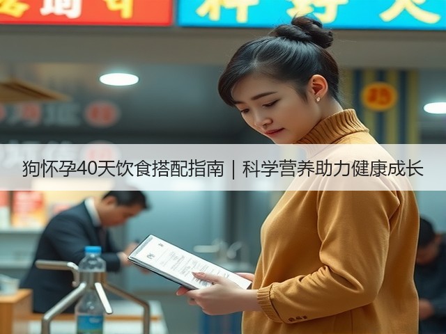 狗怀孕40天饮食搭配指南|科学营养助力健康成长(图2) 狗怀孕40天饮食搭配指南|科学营养助力健康成长(图2)