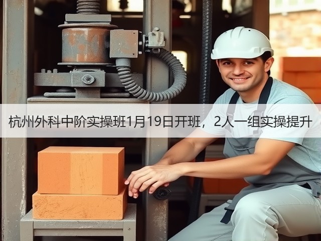 杭州外科中阶实操班1月19日开班,2人一组实操提升(图3) 杭州外科中阶实操班1月19日开班,2人一组实操提升(图3)