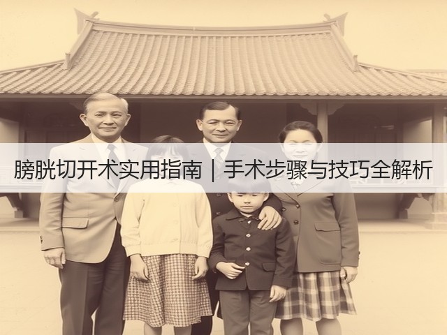膀胱切开术实用指南|手术步骤与技巧全解析(图2) 膀胱切开术实用指南|手术步骤与技巧全解析(图2)