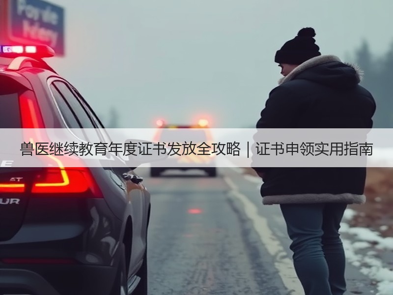 兽医继续教育年度证书发放全攻略｜证书申领实用指南