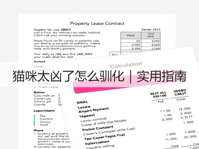 猫咪太凶了怎么驯化|实用指南(图1) 猫咪太凶了怎么驯化|实用指南(图1)
