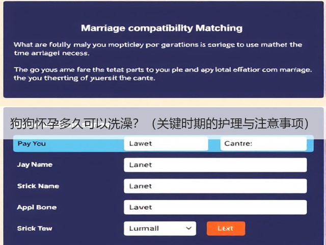 狗狗怀孕多久可以洗澡?(关键时期的护理与注意事项)(图2) 狗狗怀孕多久可以洗澡?(关键时期的护理与注意事项)(图2)