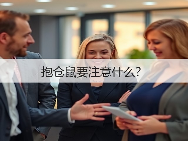 抱仓鼠要注意什么?(图1) 抱仓鼠要注意什么?(图1)