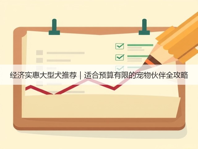 经济实惠大型犬推荐|适合预算有限的宠物伙伴全攻略(图1) 经济实惠大型犬推荐|适合预算有限的宠物伙伴全攻略(图1)
