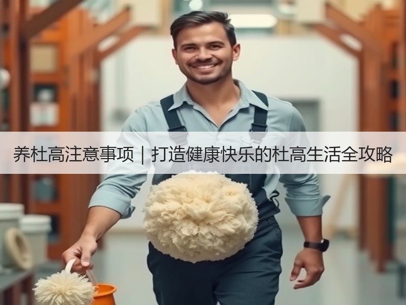 养杜高注意事项｜打造健康快乐的杜高生活全攻略