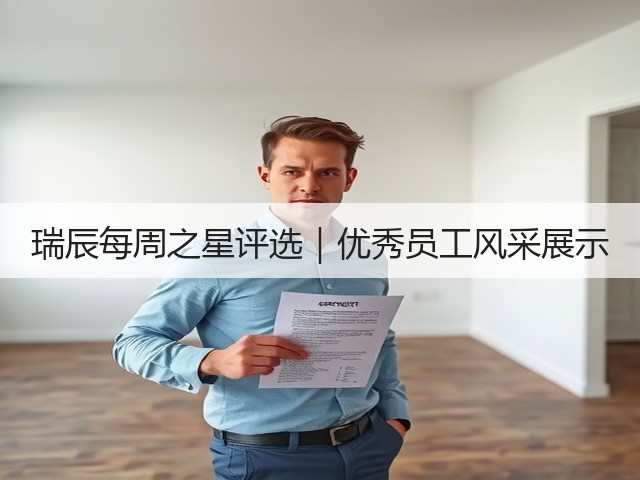 瑞辰每周之星评选|优秀员工风采展示(图2) 瑞辰每周之星评选|优秀员工风采展示(图2)