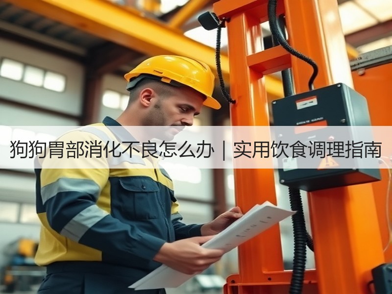 狗狗胃部消化不良怎么办｜实用饮食调理指南