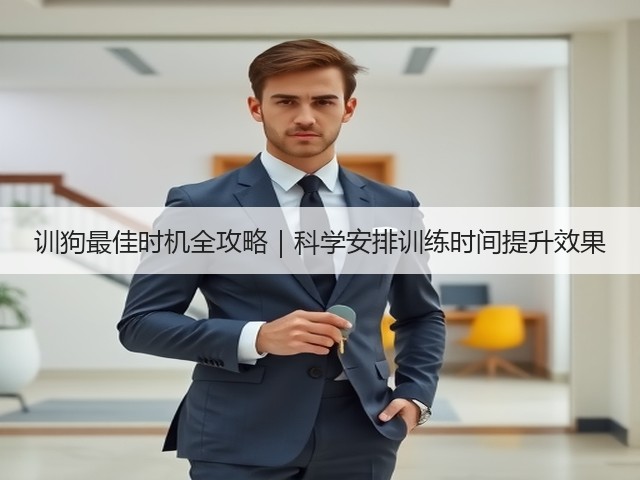 训狗最佳时机全攻略｜科学安排训练时间提升效果(图2)