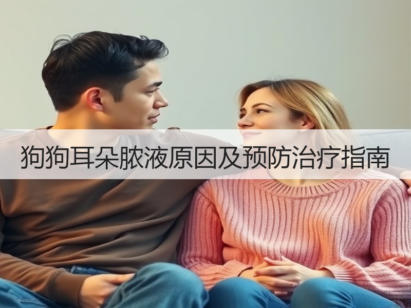 狗狗耳朵脓液原因及预防治疗指南