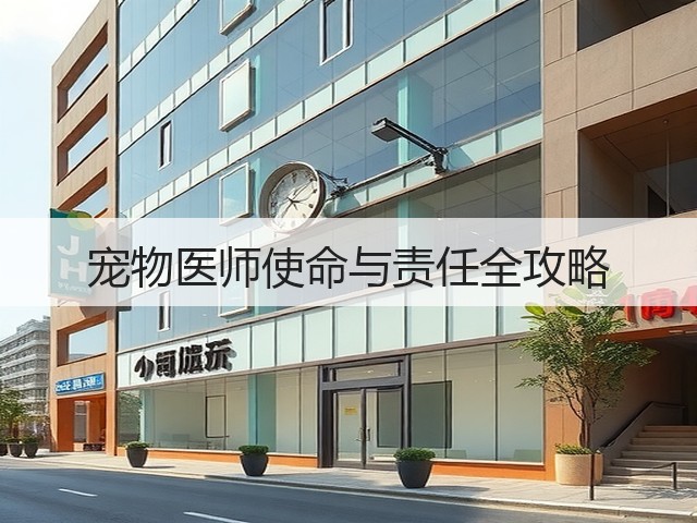 宠物医师使命与责任全攻略(图1)