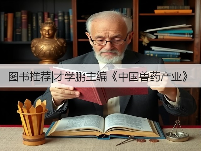 图书推荐|才学鹏主编《中国兽药产业》(图1) 图书推荐|才学鹏主编《中国兽药产业》(图1)