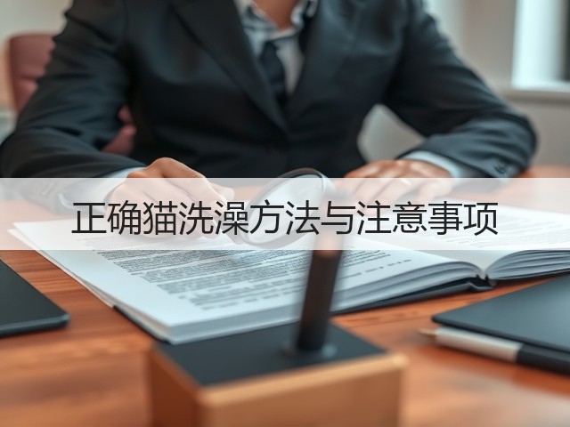正确猫洗澡方法与注意事项(图3)