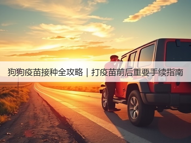 狗狗疫苗接种全攻略|打疫苗前后重要手续指南(图3) 狗狗疫苗接种全攻略|打疫苗前后重要手续指南(图3)