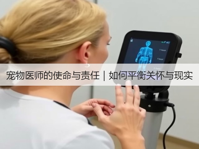 宠物医师的使命与责任|如何平衡关怀与现实(图1) 宠物医师的使命与责任|如何平衡关怀与现实(图1)