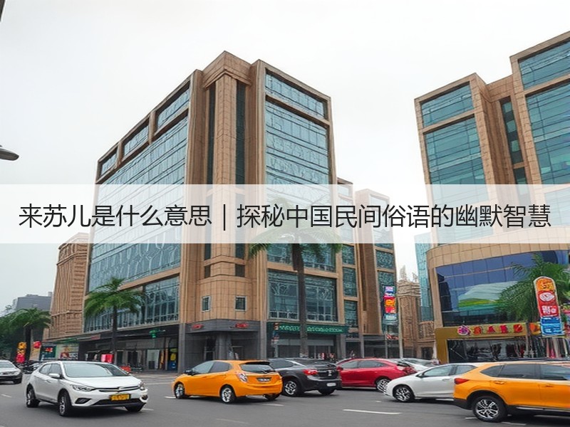 来苏儿是什么意思｜探秘中国民间俗语的幽默智慧